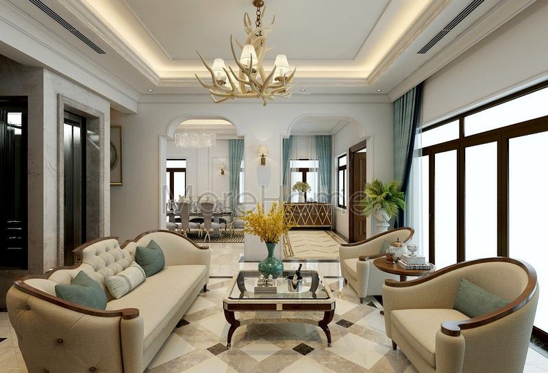Top 8 mẫu thiết kế biệt thự, nội thất biệt thự cao cấp cực chất MOREHOME