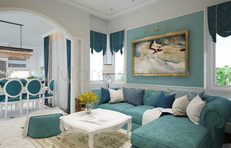 Tổng hợp các mẫu thiết kế nội thất biệt thự tân cổ điển đẹp, sang 2017 –MOREHOME