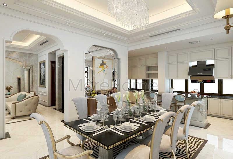 Tổng hợp các mẫu thiết kế nội thất biệt thự tân cổ điển đẹp, sang 2017 –MOREHOME