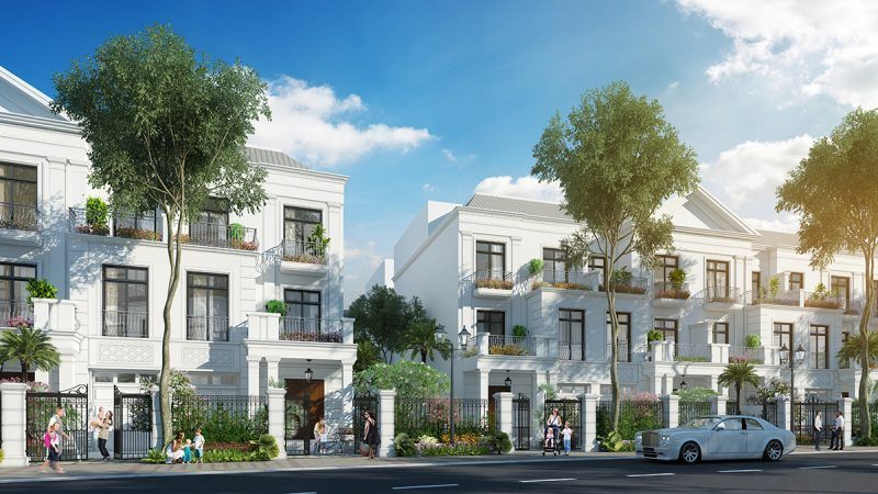 Thiết kế biệt thự liền kề Vinhome The Harmony Thiết kế biệt thự liền kề Vinhome The Harmony