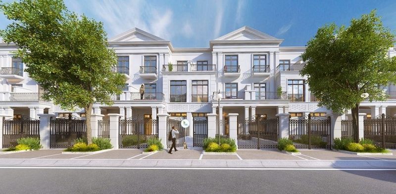 Thiết kế biệt thự Hi Lạp The Harmony Vinhome Riverside khu Nguyệt Quế Thiết kế biệt thự Hi Lạp The Harmony Vinhome Riverside khu Nguyệt Quế