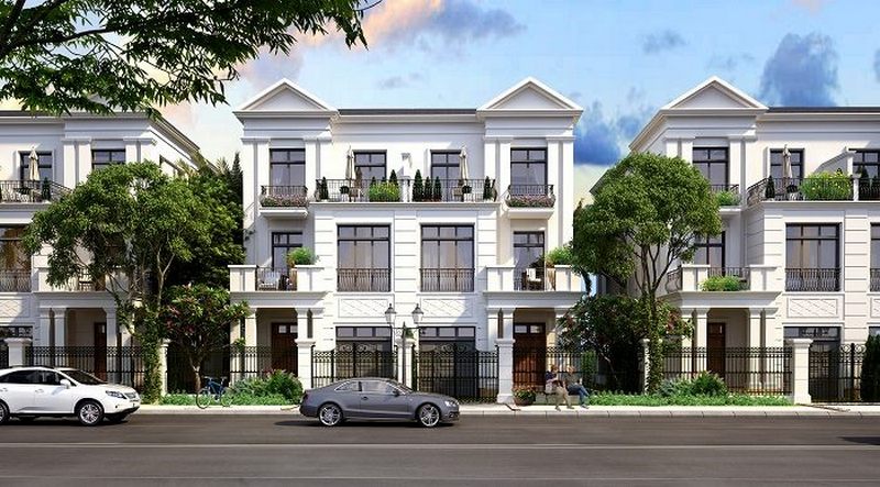 Thiết kế biệt thự tứ lập tiểu khu Nguyệt Quế Vinhomes The Harmony Thiết kế biệt thự tứ lập tiểu khu Nguyệt Quế Vinhomes The Harmony