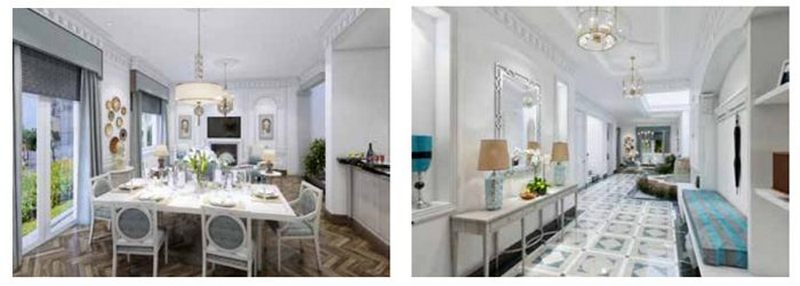 Thiết kế biệt thự tứ lập tiểu khu Nguyệt Quế Vinhomes The Harmony Thiết kế biệt thự tứ lập tiểu khu Nguyệt Quế Vinhomes The Harmony