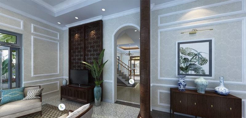 Thiết kế nội thất biệt thự Vinhomes The Harmony tiểu khu Hướng Dương