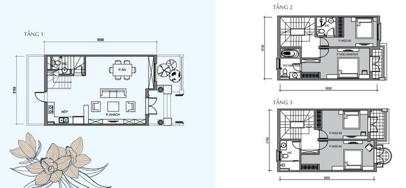 Bản vẽ thiết kế biệt thự Vinhomes Riverside - Vinhomes The Harmony nhà liền kề Bản vẽ thiết kế biệt thự Vinhomes Riverside - Vinhomes The Harmony nhà liền kề