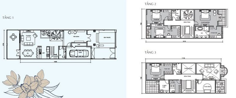 Bản vẽ thiết kế biệt thự Vinhomes Riverside - Vinhomes The Harmony nhà vườn Bản vẽ thiết kế biệt thự Vinhomes Riverside - Vinhomes The Harmony nhà vườn