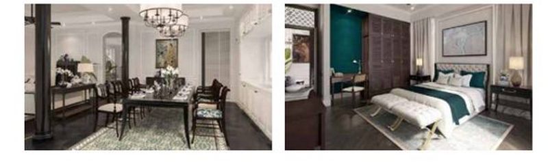 Thiết kế biệt thự Vinhomes The Harmony phong cách Đông Dương - phòng ngủ