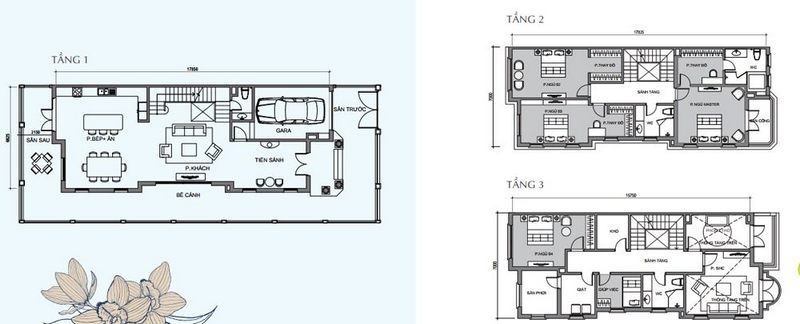 Bản vẽ thiết kế biệt thự Vinhomes Riverside - Vinhomes The Harmony biệt thự song lập Bản vẽ thiết kế biệt thự Vinhomes Riverside - Vinhomes The Harmony biệt thự song lập