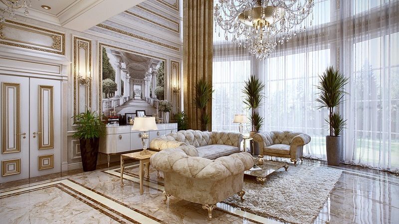 Thiết kế nội thất biệt thự Pháp Thiết kế nội thất biệt thự Pháp