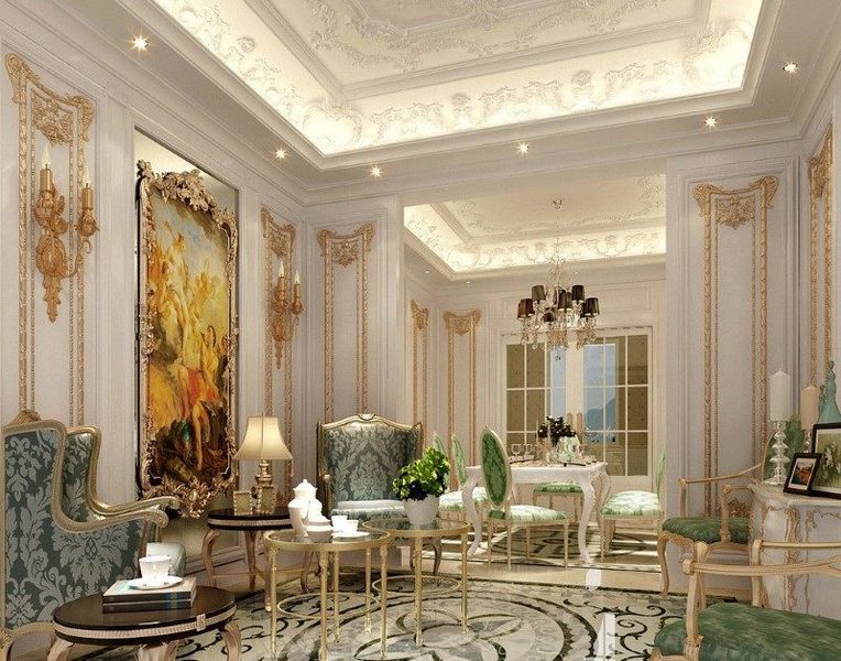Thiết kế nội thất biệt thự Pháp Thiết kế nội thất biệt thự Pháp