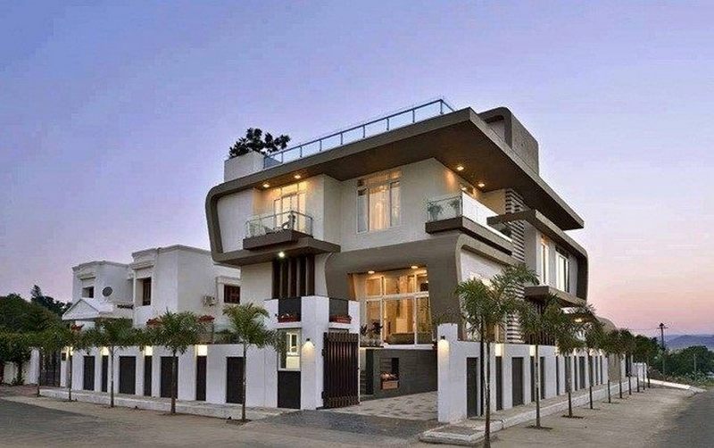 Mẫu thiết kế nhà biệt thự 2 tầng ở nông thôn đẹp Mẫu thiết kế nhà biệt thự 2 tầng ở nông thôn đẹp