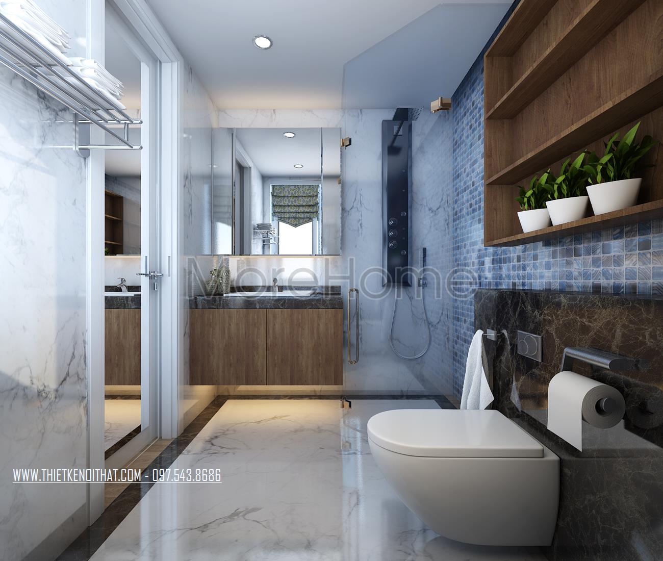 Thiết kế nội thất biệt thự khu ngoại giao đoàn Thiết kế nội thất biệt thự