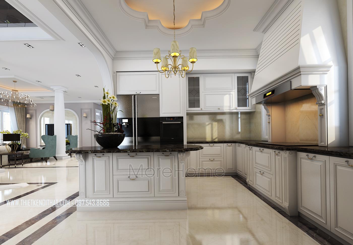 Tư vấn thiết kế nội thất biệt thự Vinhomes Gardenia tiện nghi và đẳng cấp