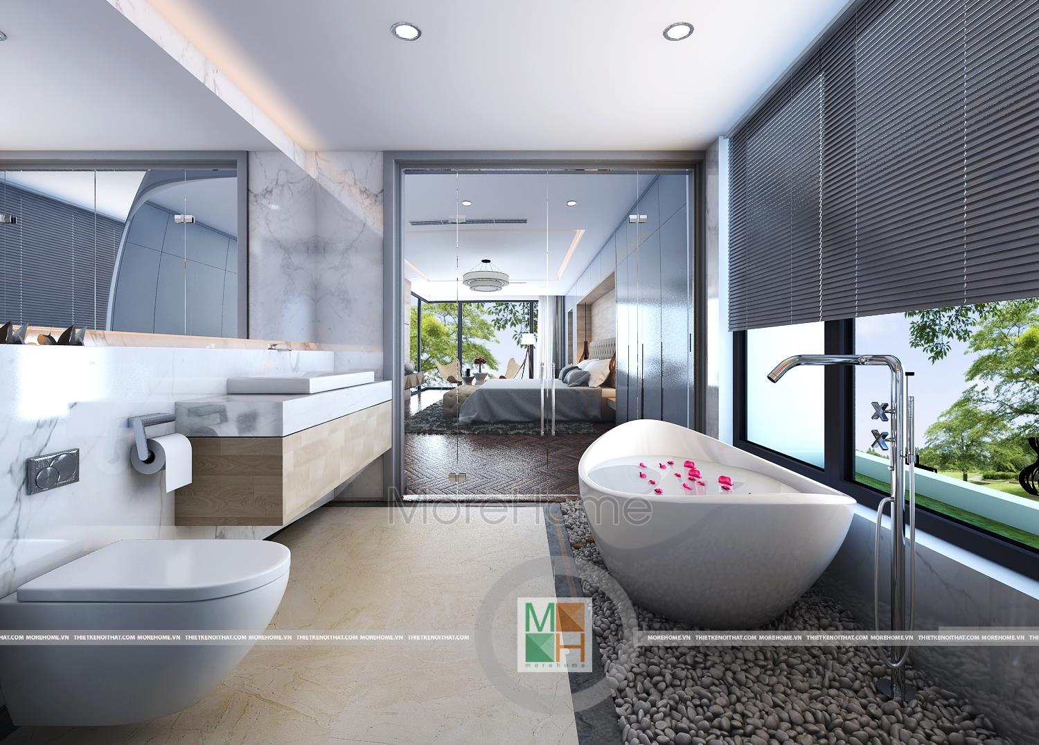 Tư vấn thiết kế nội thất biệt thự Vinhomes Gardenia tiện nghi và đẳng cấp