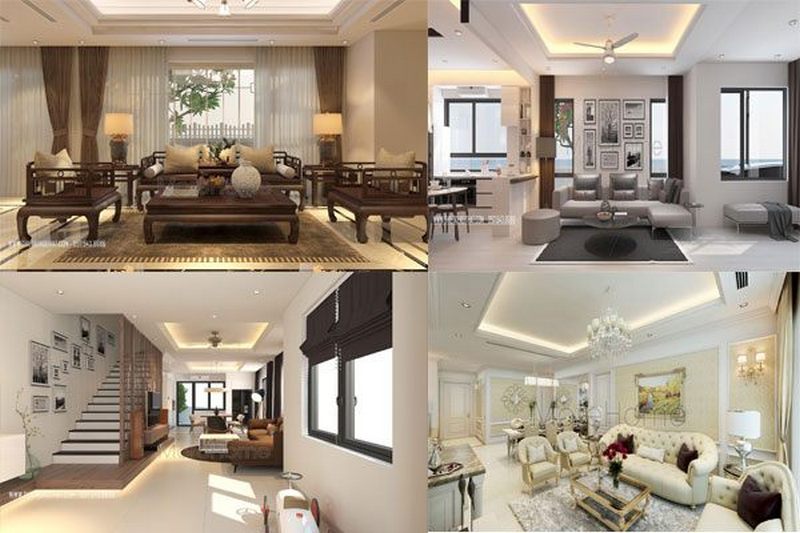 Thiết kế nội thất biệt thự Vinhomes Thăng Long sang trọng, đẳng cấp