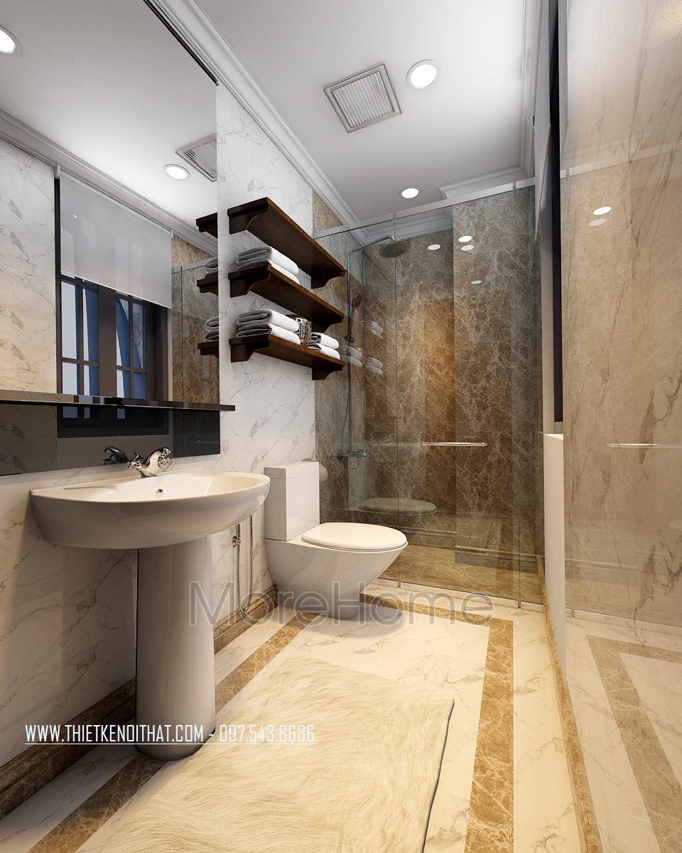 Thiết kế nội thất biệt thự sinh thái Xuân Phương thiet-ke-biet-thu-xu...