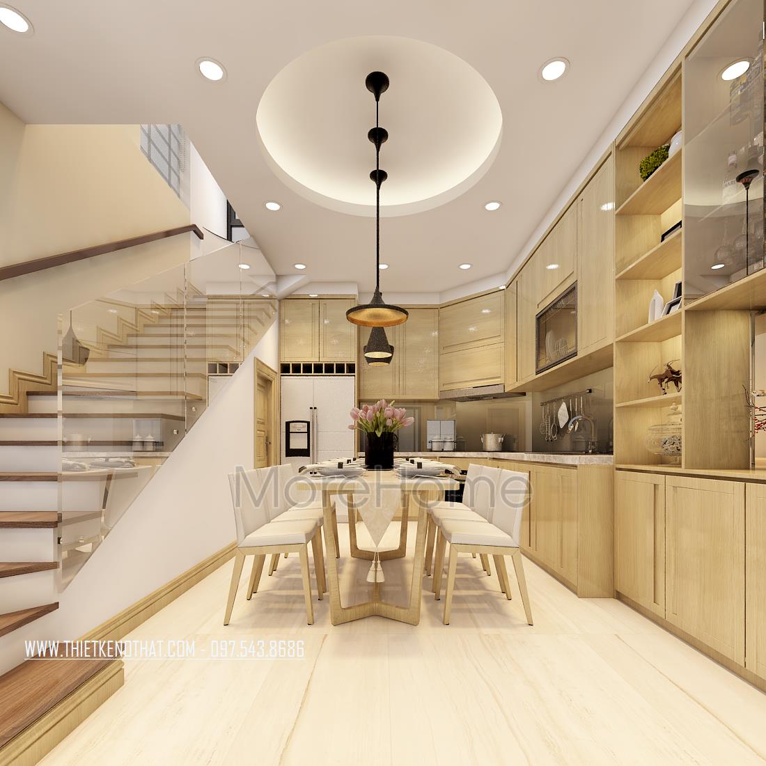 20 Mẫu thiết kế nội thất nhà bếp đẹp miễn chê