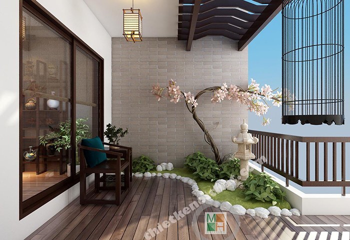 Thiết kế ban công chung cư