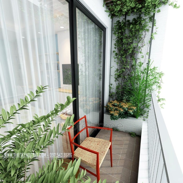 Thiết kế ban công chung cư