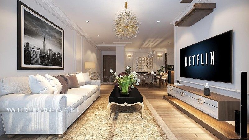 Thiết kế nội thất phòng khách đẹp Thiết kế nội thất phòng khách đẹp