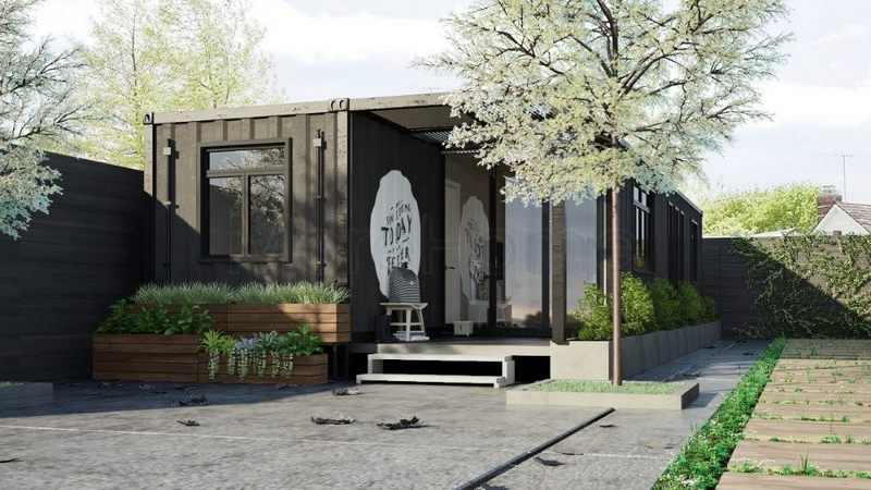 Thiết kế nội thất nhà Container – không gian lý tưởng cho người độc thân Thiết kế nội thất nhà Container – không gian lý tưởng cho người độc thân
