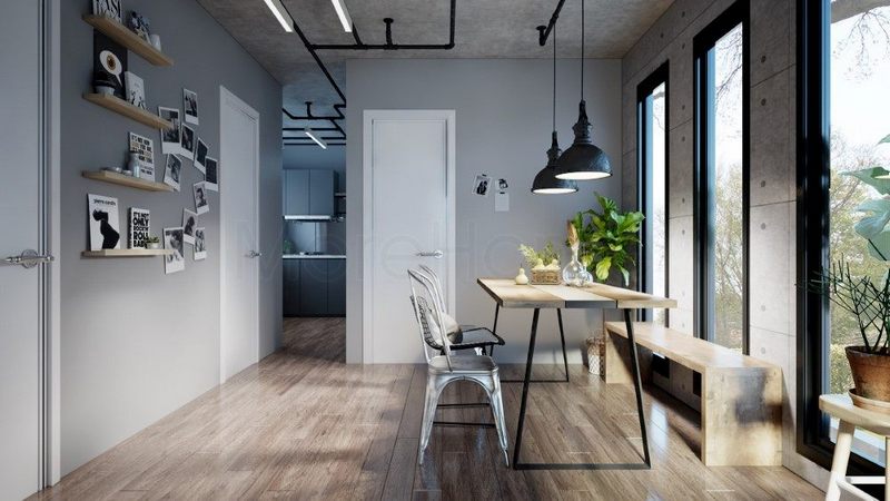Thiết kế nội thất nhà Container – không gian lý tưởng cho người độc thân Thiết kế nội thất nhà Container – không gian lý tưởng cho người độc thân