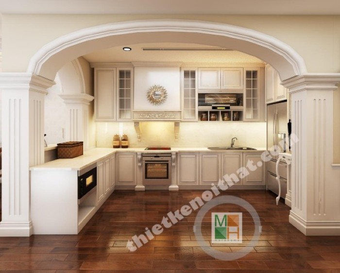 nên chọn tủ bếp chất liệu gì
