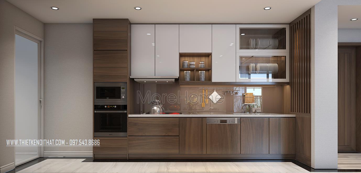 nên chọn tủ bếp chất liệu gì