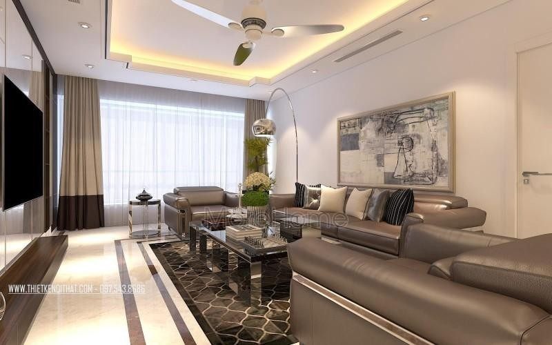 Thiết kế nội thất nhà chung cư 70m2 đa phong cách Thiết kế nội thất nhà chung cư 70m2 đa phong cách