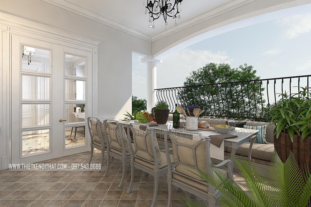 phong cách tân cổ điển tại biệt thự song lập Vinhomes Imperia Hải Phòng