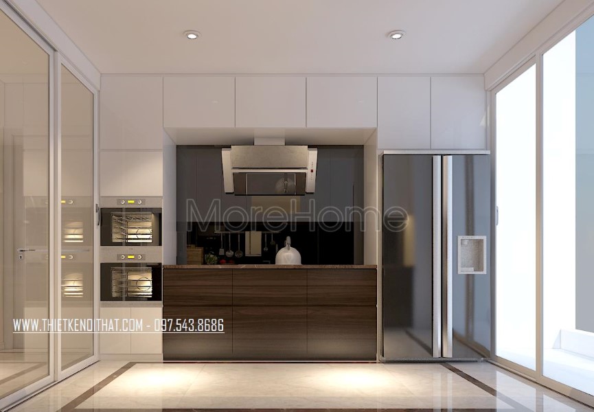 Báo giá tủ bếp gỗ công nghiệp Morehome