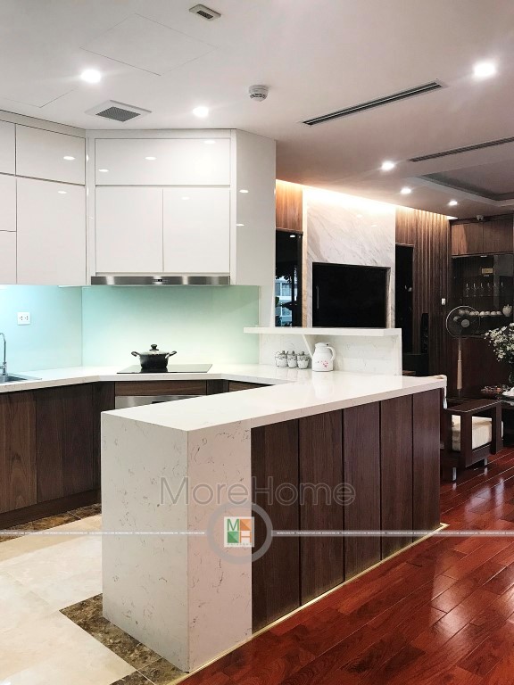 Thiết kế phòng bếp chung cư