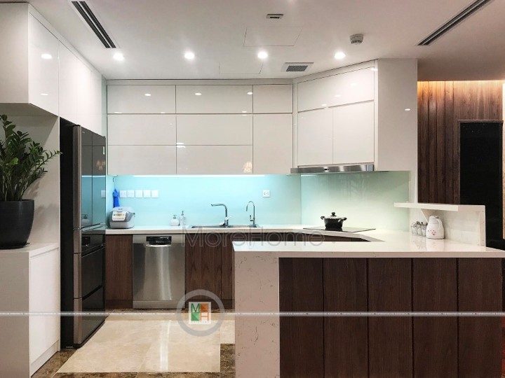 Thiết kế phòng bếp chung cư