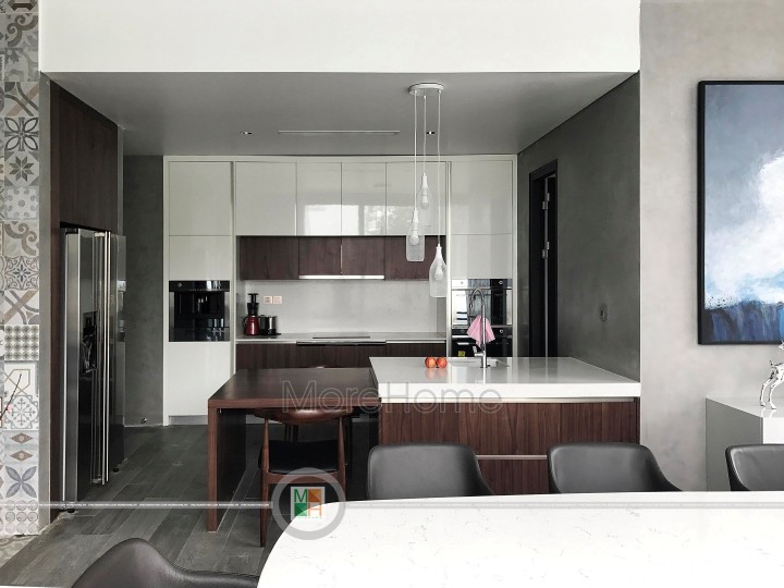 Thiết kế phòng bếp chung cư