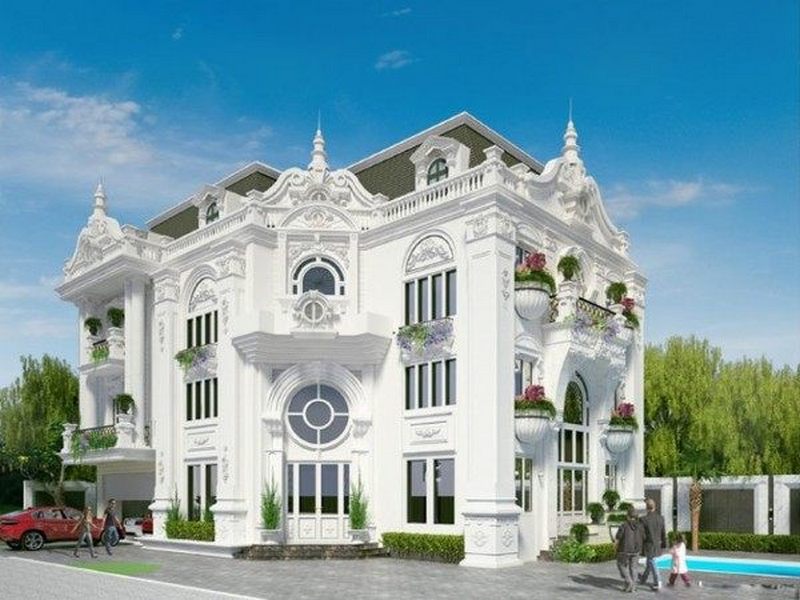 mẫu biệt thự cổ điển đẹp mẫu biệt thự cổ điển đẹp