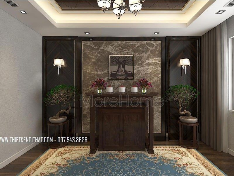 Tủ thờ đẹp dành cho cư dân Mỹ Đình Plaza 2 Tủ thờ đẹp dành cho cư dân Mỹ Đình Plaza 2