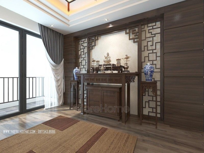 Tủ thờ đẹp dành cho cư dân Mỹ Đình Plaza 2 Tủ thờ đẹp dành cho cư dân Mỹ Đình Plaza 2