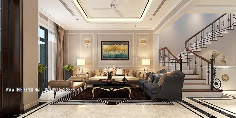 10 mẫu thiết kế nội thất biệt thự đẹp noi-that-biet-thu-ki...