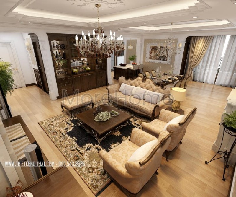 Gợi ý phong cách thiết kế nội thất chung cư FLC Green Home đẹp mỹ mãn, ai cũng mê