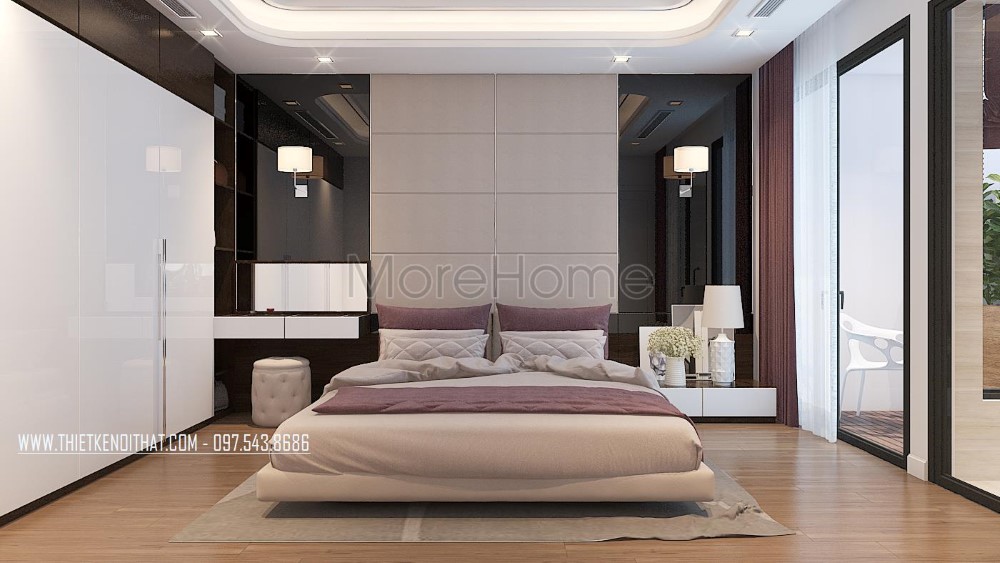 Thiết kế nội thất phòng ngủ 15m2 đẹp thiet-ke-noi-that-ph...