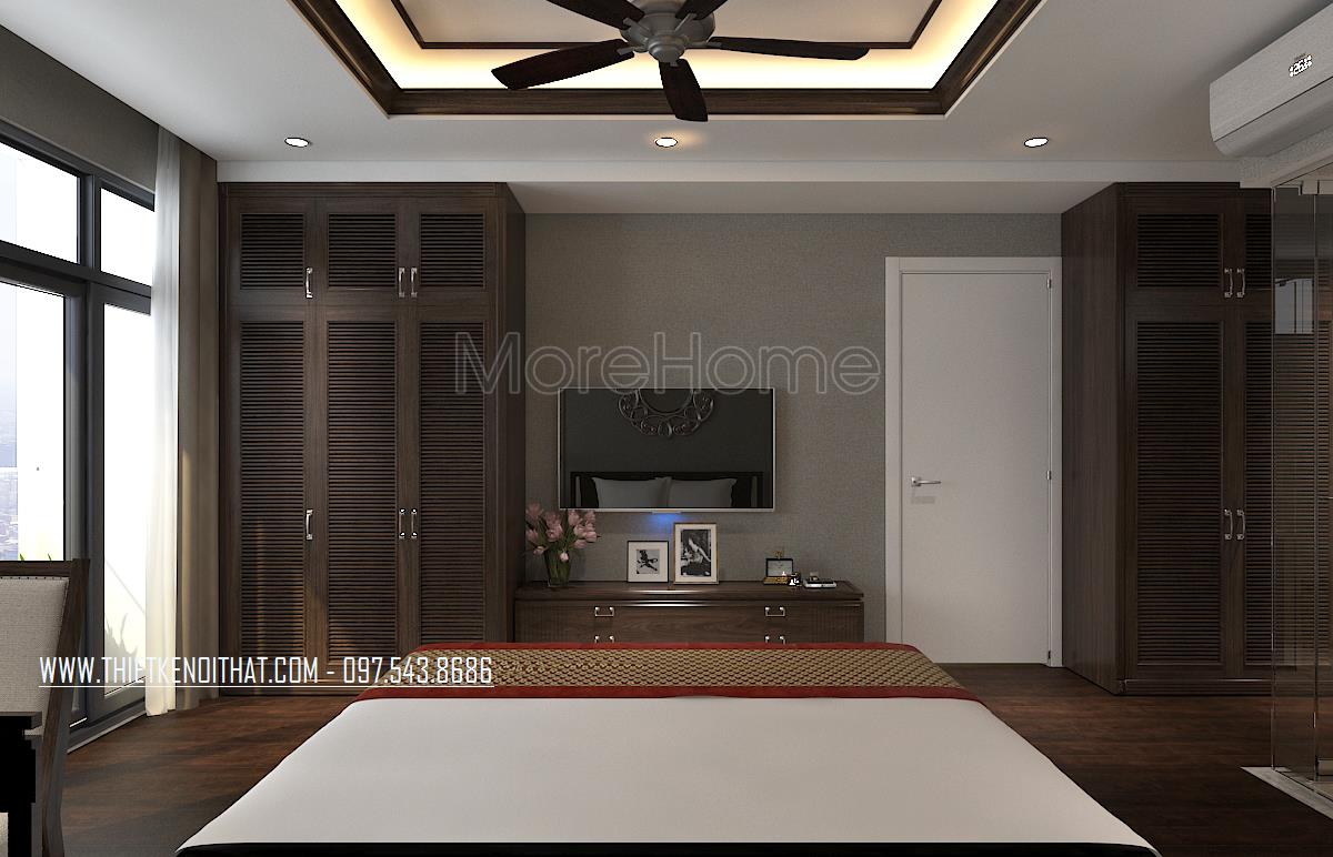 10 Mẫu tủ áo 3 buồng gỗ tự nhiên, gỗ công nghiệp đa năng cao cấp