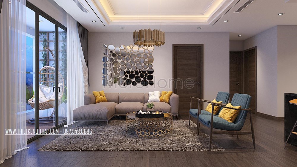 thiết kế nội thất chung cư D’Capitale Thiết kế nội thất chung cư D’Capitale