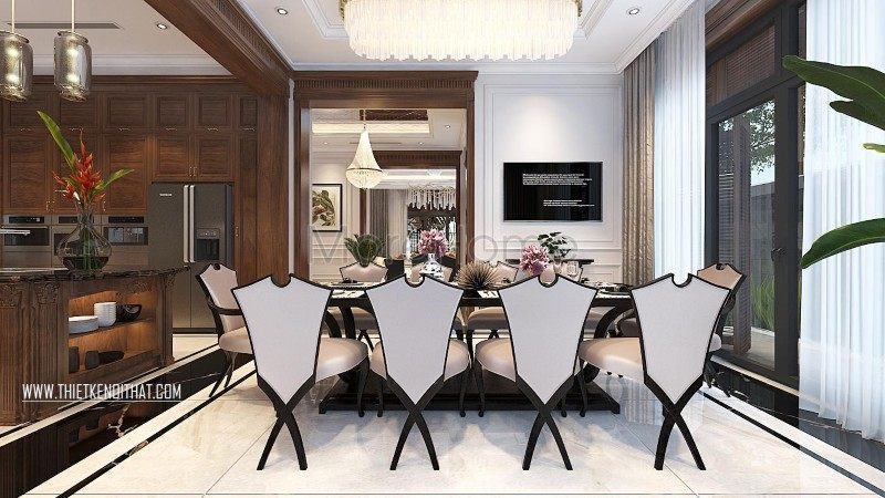 Thiết kế nội thất biệt thự 3 tầng tại Vinhomes Green Bay