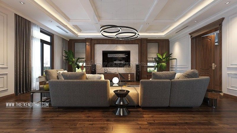 Thiết kế nội thất biệt thự 3 tầng tại Vinhomes Green Bay