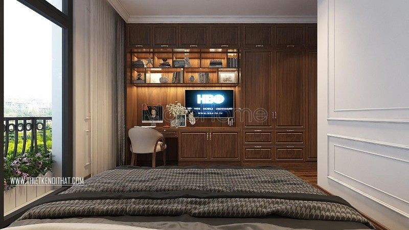 Thiết kế nội thất biệt thự 3 tầng tại Vinhomes Green Bay