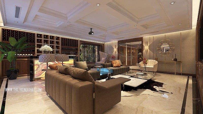 Thiết kế nội thất biệt thự 3 tầng tại Vinhomes Green Bay
