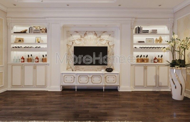 Kệ tivi tân cổ điển đẹp