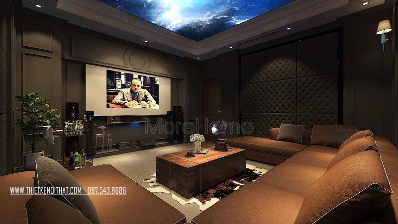 Thiết kế tầng hầm biệt thự Thiết kế tầng hầm biệt thự