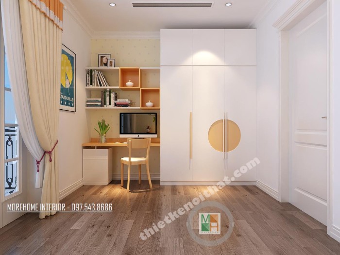 Chiêm ngưỡng mẫu tủ sách gỗ đẹp, ấn tượng nhất của Morehome Chiêm ngưỡng mẫu tủ sách gỗ đẹp, ấn tượng nhất của Morehome
