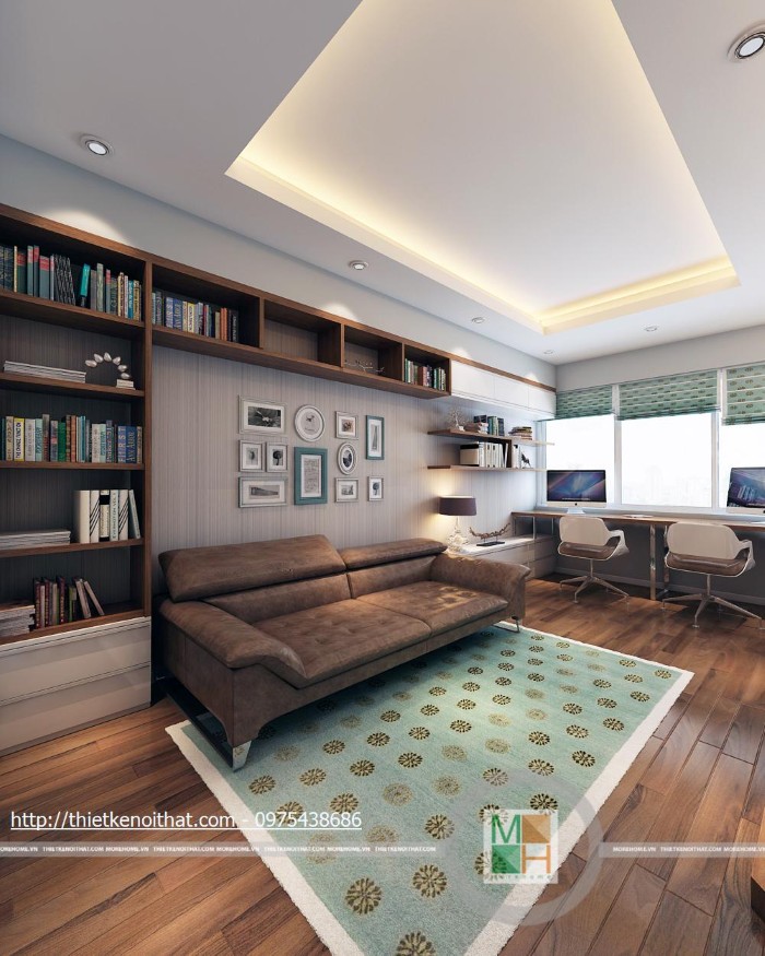 Chiêm ngưỡng mẫu tủ sách gỗ đẹp, ấn tượng nhất của Morehome Chiêm ngưỡng mẫu tủ sách gỗ đẹp, ấn tượng nhất của Morehome